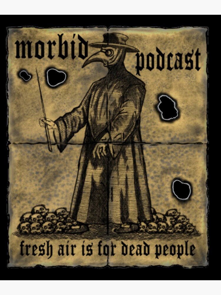 artwork Offical Morbid Podcast Merch