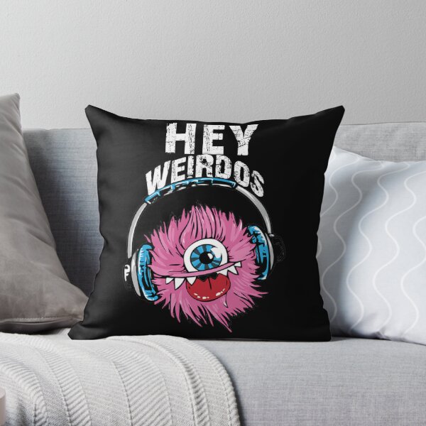 Morbid Podcast Throw Pillow RB1506 product Offical Morbid Podcast Merch