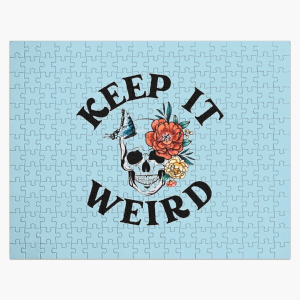 Keep it Weird Morbid ikeep Jigsaw Puzzle RB1506 product Offical Morbid Podcast Merch